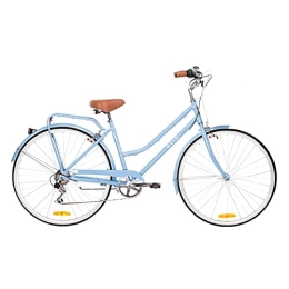 Reid Comfort Bike REID Women's Ladies Classic Lite 7-Speed Baby Blue 42cm Bike, s