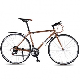 CCVL Comfort Bike Road Bike Adult Children Convenient Ultra-light Leisure Bicycle Suitable for City Commuting To Work, Brown