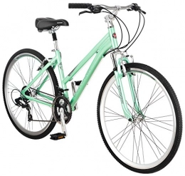  Comfort Bike Schwinn Women's Siro Hybrid Bicycle 700c Wheel Small Frame Size, Light Green