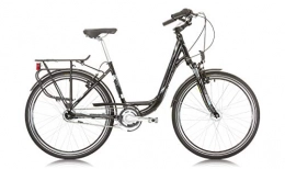 BIKE SPORT LIVE ACTIVE Comfort Bike Sprint SOLARA LADY NEXUS7 Women City Bike 26" Wheels 17'' Frame (Black)
