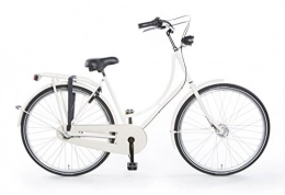 Tulipbikes Comfort Bike Tulipbikes, classic Dutch bike "Tulip 2", white, 3 speed Shimano, framesize 50cm
