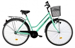 Venture Comfort Bike Venture 2818 stadsfiets 28 Inch 50 cm Woman Coaster Brake Green