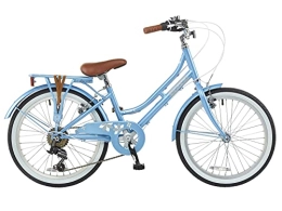 Viking Bike Viking Girls' Paloma Bike, Blue, 11 inches
