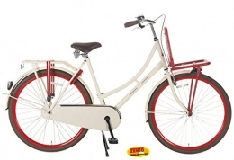POZA Bike Women Holland Wheel 28Inch Poza Carry Cream / Red