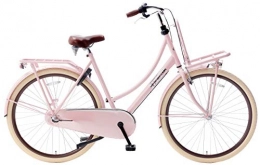 POPAL Cruiser Bike Daily Dutch Basic+ 28 Inch 57 cm Woman 3SP Coaster Brake Pink