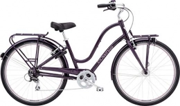 Electra Bicycle Cruiser Bike Electra Bicycle CO. TOWNIE COMMUTE 8D EQ LADIES Bike aubergine