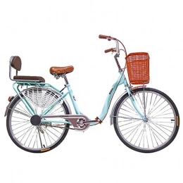 F Bicycle Women's Lightweight Adult City Student Commuter Car 26 Inch Single Speed