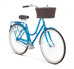 Raleigh Cruiser Bike Raleigh Bikes Gala Women's City Bike, 42cm Frame, Blue, 42 cm / Small