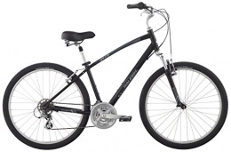 Raleigh Cruiser Bike Raleigh Bikes Venture 3.0 Comfort Bike, 15" / Sm, Black, 15" / Small