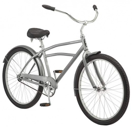 Schwinn Bike Schwinn Huron Men's Cruiser Bike, Single Speed, 26" Wheels, Grey