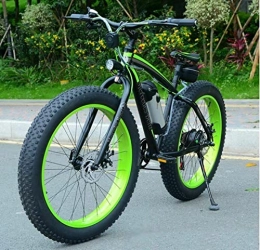 Generic Bike 1000W 26IN Electric E Bike Fat Tire Snow Beach Mountain 22 Speed Bicycle NEW