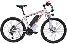 CCLLA Electric Bike 1000W Electric Mountain Bike for Adults, 27 Speed Gear E-Bike with 48V 15AH Lithium Battery - Professional Offroad Commute Bicycle for Men and Women (Color : Red) (Color : Red)