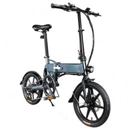 1Life Electric Bike 1Life FIIDO D2 Variable Speed Electric Bike Aluminum Alloy Folding Bicycle 250W High Power E-Bike with 16" Wheels