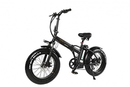 Unknown Electric Bike 20inch electric snow bicycle 48v*15ah lithium Folding electric bicycle 500w rear wheel motor fat ebike max speed 42km / h mountain bike smart LCD display CE certification