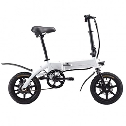 AWJ Bike 250W Electric Bike Foldable for Adults Lightweight 14 Inch Aluminum Alloy Disc Electric Bicycle 36V Lithium Electric Bike