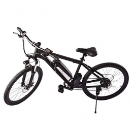 Fbewan Bike 26" 250W Removable 36V 9.6Ah Lithium-Ion Battery Pack Integrated with Frame 3 Speed Saddle Adjustable Dual Disc Brakes Electric Bicycle Commuting
