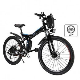 Gpzj Bike 26'' Electric Mountain Bike with Removable Large Capacity Lithium-Ion Battery (36V 250W), for Adults Electric Bike 21 Speed Gear And Three Working Modes