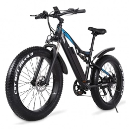 Electric oven Electric Bike 26" Fat Tire Electric Bike Adult 1000W Electric Bicycles 48V 17AH Removable Lithium Battery Ebike Aluminium Frame 5 Gear Speed Beach Mountain E-Bike for Adults