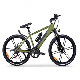 FZYE Electric Bike 26 inch Electric Bikes Bicycle, 48V10A 350W Mountain Bike Aluminum alloy Frame Adult Cycling Sports Outdoor, Green