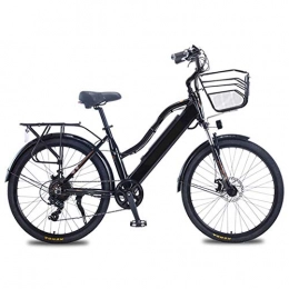 FZYE Bike 26 inch Electric Bikes Bicycle, Aluminum allo Frame 36V10A Boost Bikes Adult Women for Sports Outdoor Cycling, Black