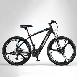 SHJR Electric Bike 26 Inch Electric Mountain Bike, High-Strength Carbon Steel Off-Road 36V Electric Bicycle, With Front and Rear Disc Brakes E-Bikes, A, 70KM