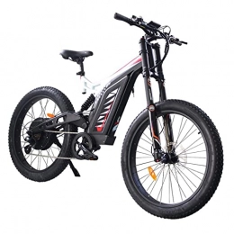 Electric oven Bike 26-inch Fat tire 1500W Electric Bicycle 27 Mph Snow Electric Bicycle 7 Speed Mountain Electric Bicycle Pedal Auxiliary 48V 14.5Ah Lithium Battery (Color : 1500W)