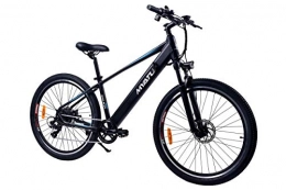 Giow Bike 27.5" Electric Bicycle with 250W Motor, 36V 8Ah Battery Electric Bike, 7-speed Gear (Black)