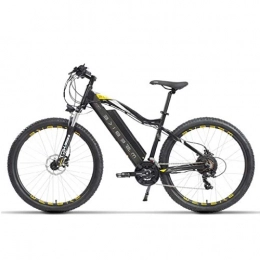 LYRWISHLY Bike 27.5" Electric Trekking / Touring Bike, Electric Bicycle With 48V / 13Ah Removable Lithium-ion Battery, Front Suspension, Dual Disc Brakes, Electric Trekking Bike For Touring ( Size : Shimano 21 )