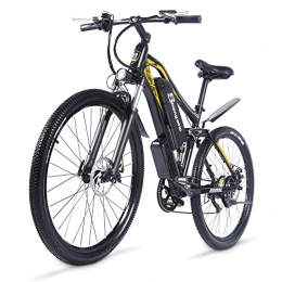 HFRYPShop Electric Bike 27.5" Mountain E-Bike Powerful Bicycle, E-MTB 48V 500W 15Ah(720Wh) Removable Lithium-Ion Battery with 21-Speed Shimano Transmission System for Teenager and Adults [CZ Stock