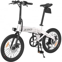 FTF Bike 48V 10.4Ah Folding Electric Bikes for Adults Collapsible Aluminum Frame E-Bikes, Dual Disc Brakes Three Modes of Cycling: Pedal, Electric Booster And All Electric