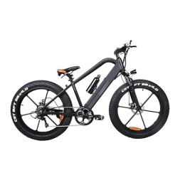 FstNiceTed Electric Bike 48V 10A Fat Tire Electric Bike 26" 4.0 inch Electric Mountain Bike for Adults with 6 Speeds Fat Bikes Gray