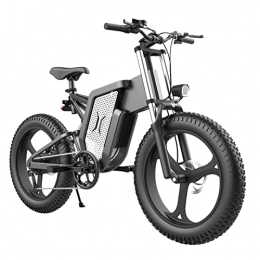 Electric oven Electric Bike 500 W Electric Bike for Adults 20" Fat Tire Ebike 48V 20AH Removable Lithium Battery Adult Electric Bicycles 7 Speed 28 MPH Electric Mountain Bike (Size : 20ah)