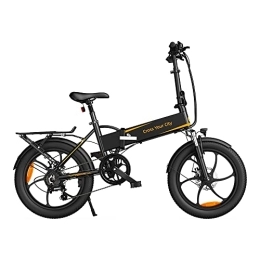 A Dece Oasis Bike A Dece Oasis With mounted rear frame ADO A20 XE Electric bicycles 20 inch adult electric folding e bike, 250W motor / 36V / 10.4Ah battery / 25 km / h, black