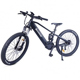 Accolmile Electric Bike Accolmile Electric Bike Adult Electric Mountain Bike 27.5 inch, BAFANG 48V 750W Mid Motor with 12.8Ah Removable Lithium Battery, Dual Disc Brake System Full Suspension Shimano 9 Speed with LCD Display