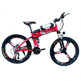 Acptxvh Electric Bike Acptxvh Electric Bicycles for Adults, 360W Aluminum Alloy Ebike Bicycle Removable 36V / 8Ah Lithium-Ion Battery Mountain Bike / Commute Ebike, Red