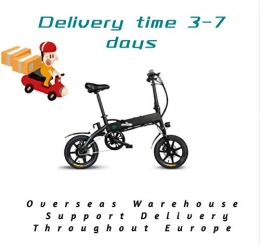 Acreny Electric Bike Acreny Delivery Time 3-7 Days Electric Bicycle 250W Electric Motor Bike 14 Inches Foldable Three Riding Modes 25KM / h Pneumatic Tire Led Display Lightweight Aluminum Alloy Electric Bicycles for Adults