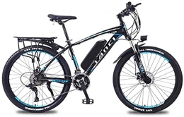 CCLLA Electric Bike Adult 26 Inch Electric Mountain Bike, 350W / 36V Lithium Battery, High-Strength Aluminum Alloy 27 Speed Variable Speed Electric Bicycle (Color : C, Size : 40KM)