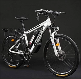 CCLLA Electric Bike Adult 26 Inch Electric Mountain Bike, 36V Lithium Battery High-Carbon Steel 27 Speed Electric Bicycle, With LCD Display (Color : B, Size : 60KM)