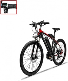 CCLLA Electric Bike Adult 26 Inch Electric Mountain Bike, 36V10.4 Lithium Battery Aluminum Alloy Electric Assisted Bicycle (Color : B)
