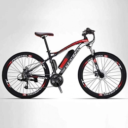 Aoyo Electric Bike Adult 26" Mountain Bike, Smart Mountain Ebike All Terrain 27-speed Bicycles, 50KM Pure Battery Mileage Detachable Lithium Ion Battery, (Color : 35KM / 70KM, Size : Electric / hybrid)