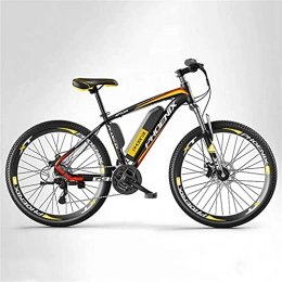 CCLLA Bike Adult Mountain Electric Bike Mens, 27 speed Off-Road Electric Bicycle, 250W Electric Bikes, 36V Lithium Battery, 26 Inch Wheels (Color : A, Size : 14AH)