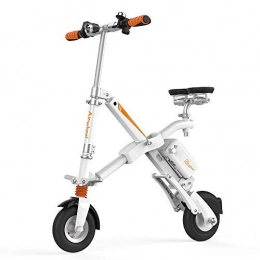 AIRWHEEL Electric Bike AIRWHEEL E6 Foldable Electric Bicycle with Detachable Battery (White)