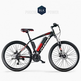 AKEFG Bike AKEFG 26'' Electric Mountain Bike Removable Large Capacity Lithium-Ion Battery (36V 250W), Electric Bike 27 Speed Gear Three Working Modes, A