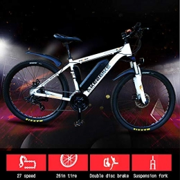 AKEFG Electric Bike AKEFG 26'' Electric Mountain Bike Removable Large Capacity Lithium-Ion Battery (36V 350W), Electric Bike 27 Speed Gear Three Working Modes