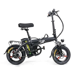 AKEZ Electric Bike AKEZ Electric Bike Foldable, 14" Super Lightweight, 48V Removable Charging Lithium Battery, 18Ah / 22Ah / 25Ah Optional, for Outdoor Cycling Travel Work Out And Commuting, 22Ah