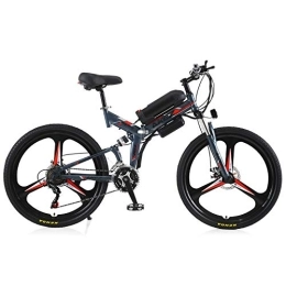 AKEZ Electric Bike AKEZ Folding Electric Bikes for Adults, 26" Electric Mountain Bikes Bicycle, E-Bikes for Men All Terrain with 36V Removable Lithium Battery for Commuting Outdoor Sport Cycling Travel