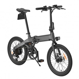 Alftek Electric Bike Alftek Folding Electric Bike, 20 Inch Tires Electric Bike With 250W Motor, 36V 10 AH Lithium Battery 3 Riding Modes Max Speed 25km / h, Shimano 6-Speed Gearbox System (Bicycle Pump Attached)