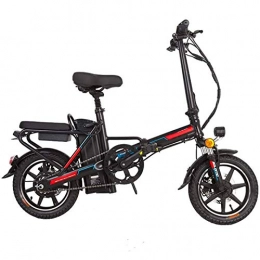 Amantiy Electric Bike Amantiy Electric Mountain Bike, Electric Bike for Adults, Folding e Bikes with Removable Large Capacity Lithium-Ion Battery (48V 350W 8Ah) Load Capacity 120kg Electric Powerful Bicycle (Color : Red)