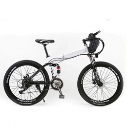 Amantiy Bike Amantiy Electric Mountain Bike, Mountain Electric Bicycle, Bicycle for Mountain / Urban, 26 Spoked Wheels, Front Suspension, 21 Speed Gear And Three Working Modes Electric Powerful Bicycle