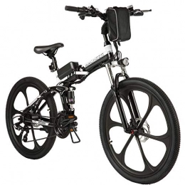 Ancheer Electric Bike ANCHEER 26" Electric Bike for Adults, Electric Bicycle / Commute Ebike with 250W Motor, 36V 8Ah Battery, Professional 7 / 21 Speed Transmission Gears